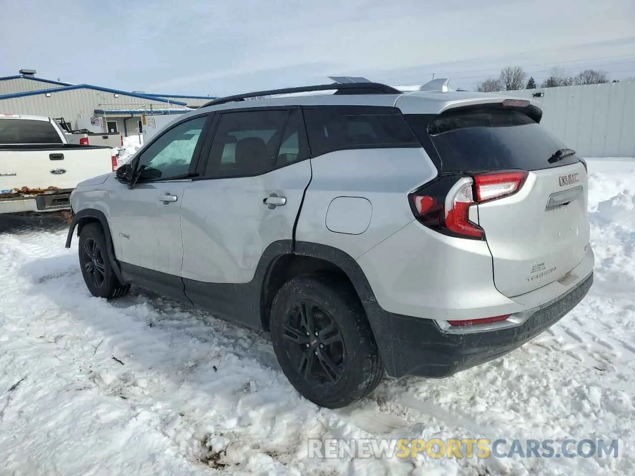 2 fotografías del automóvil dañado 3GKALYEV0NL152602 GMC TERRAIN AT 2022