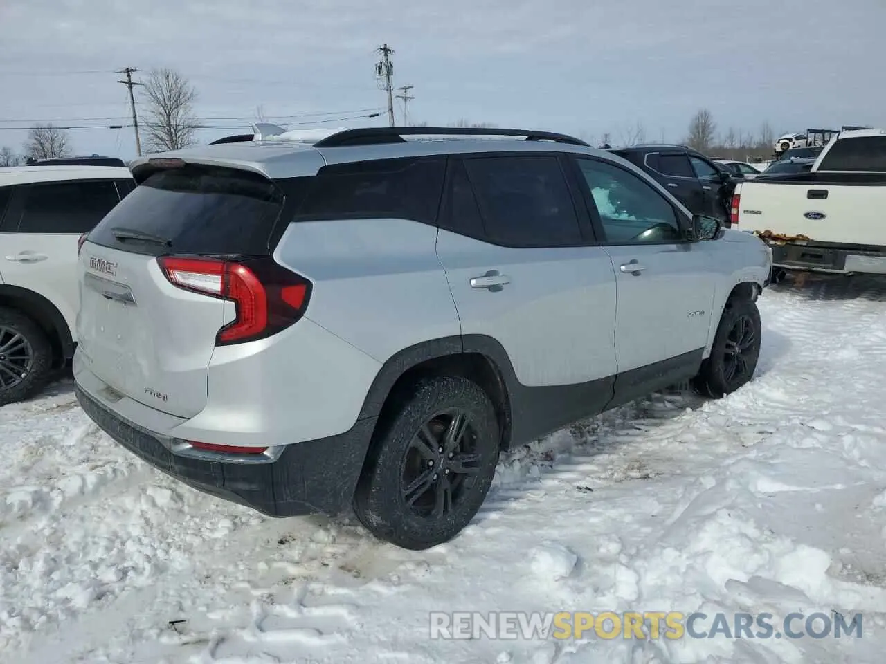 3 fotografías del automóvil dañado 3GKALYEV0NL152602 GMC TERRAIN AT 2022