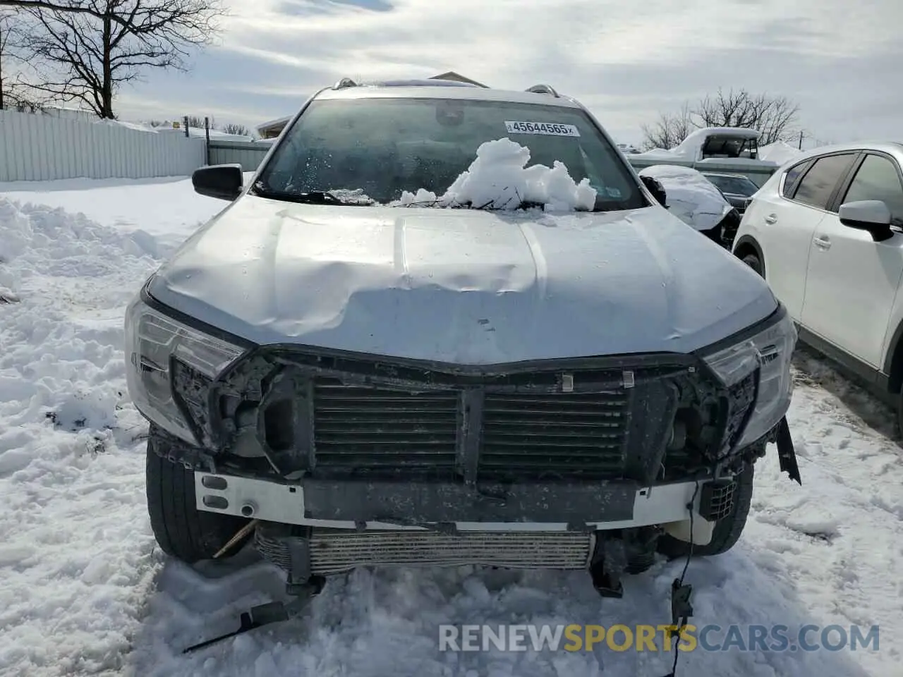 5 fotografías del automóvil dañado 3GKALYEV0NL152602 GMC TERRAIN AT 2022