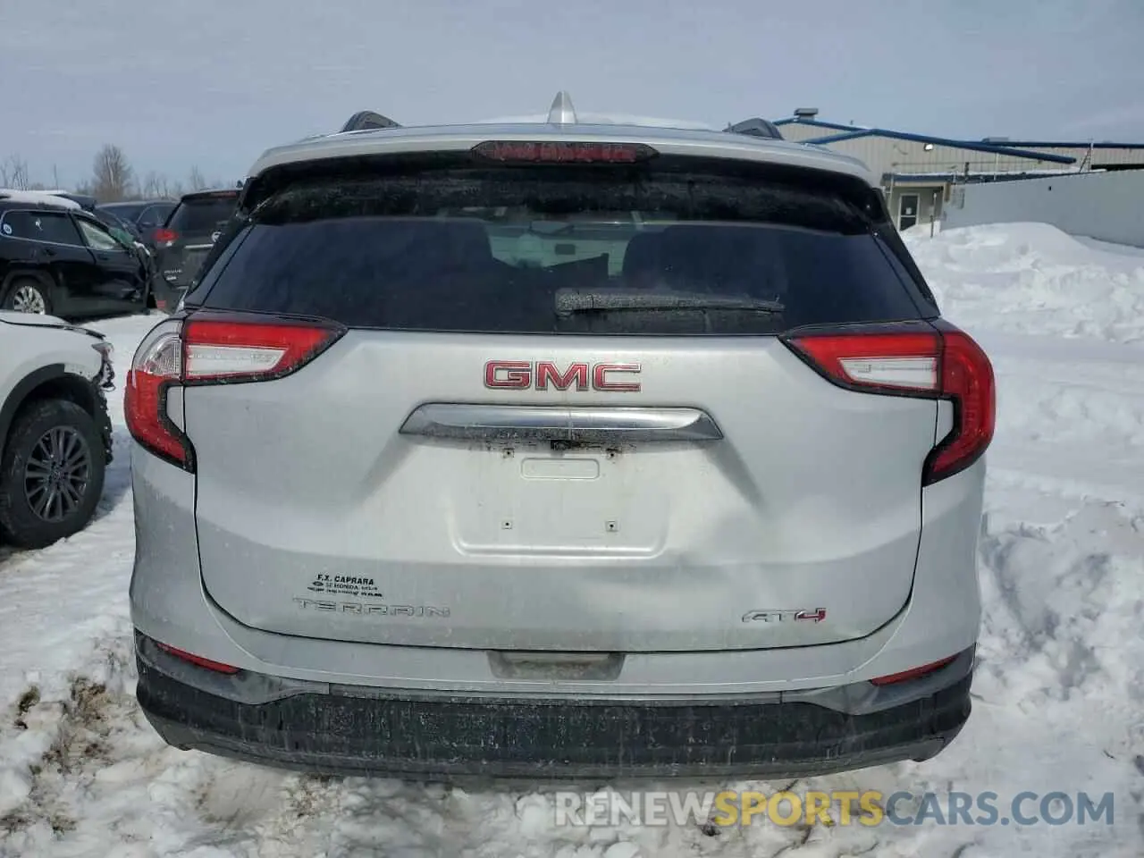 6 fotografías del automóvil dañado 3GKALYEV0NL152602 GMC TERRAIN AT 2022