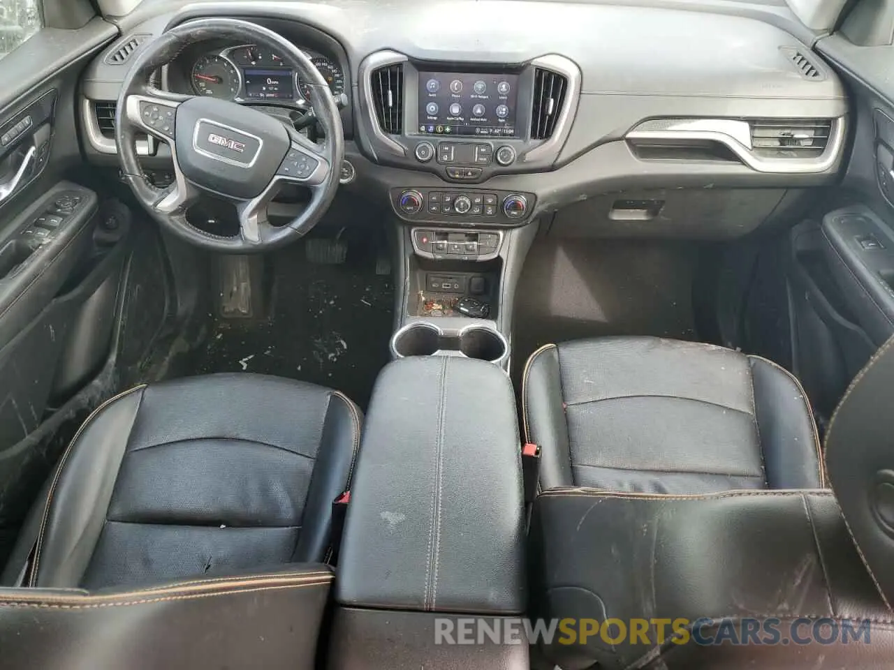 8 fotografías del automóvil dañado 3GKALYEV0NL152602 GMC TERRAIN AT 2022