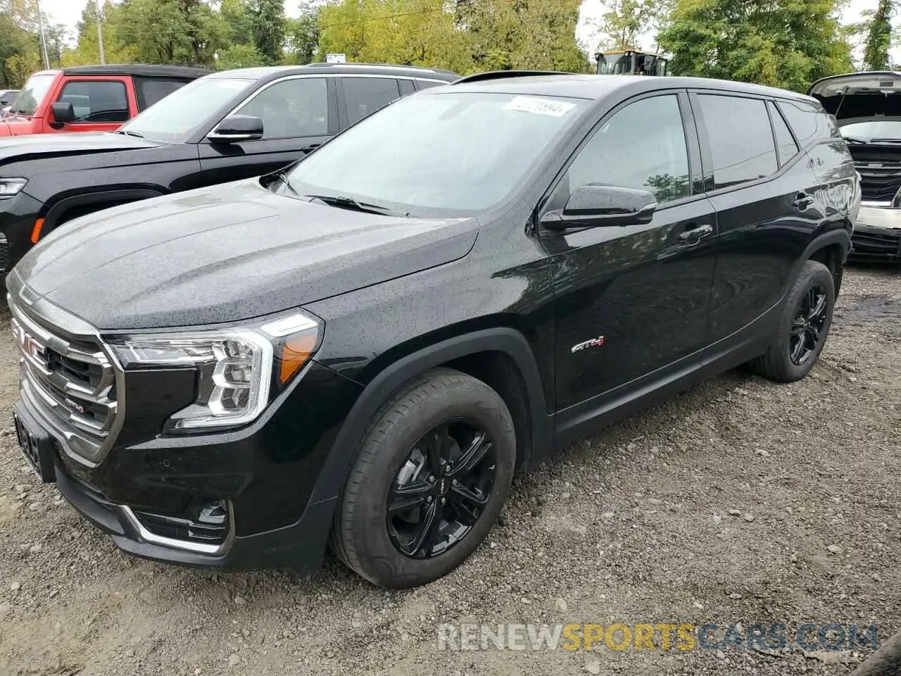 1 fotografías del automóvil dañado 3GKALYEV0NL314096 GMC TERRAIN AT 2022