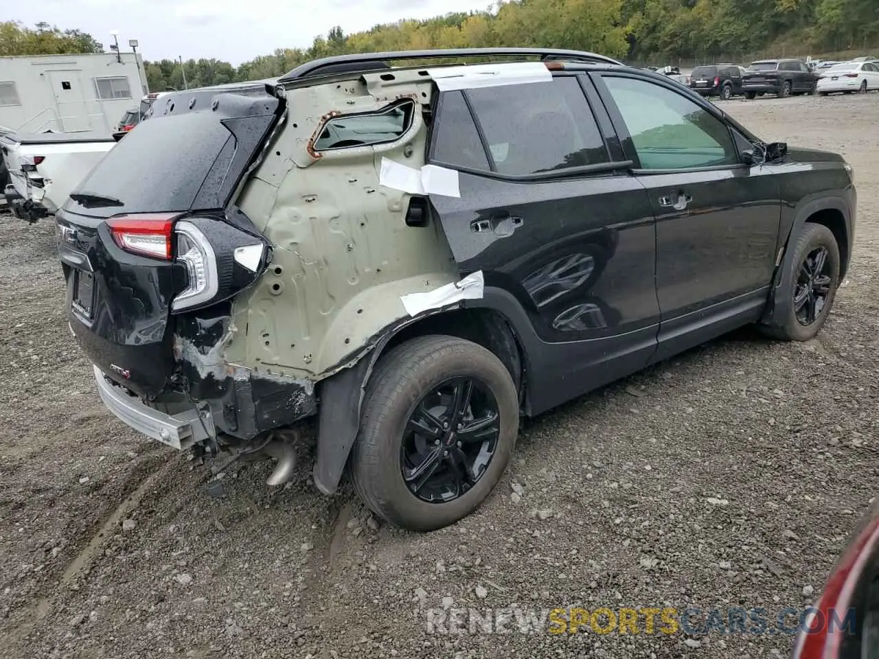 3 fotografías del automóvil dañado 3GKALYEV0NL314096 GMC TERRAIN AT 2022