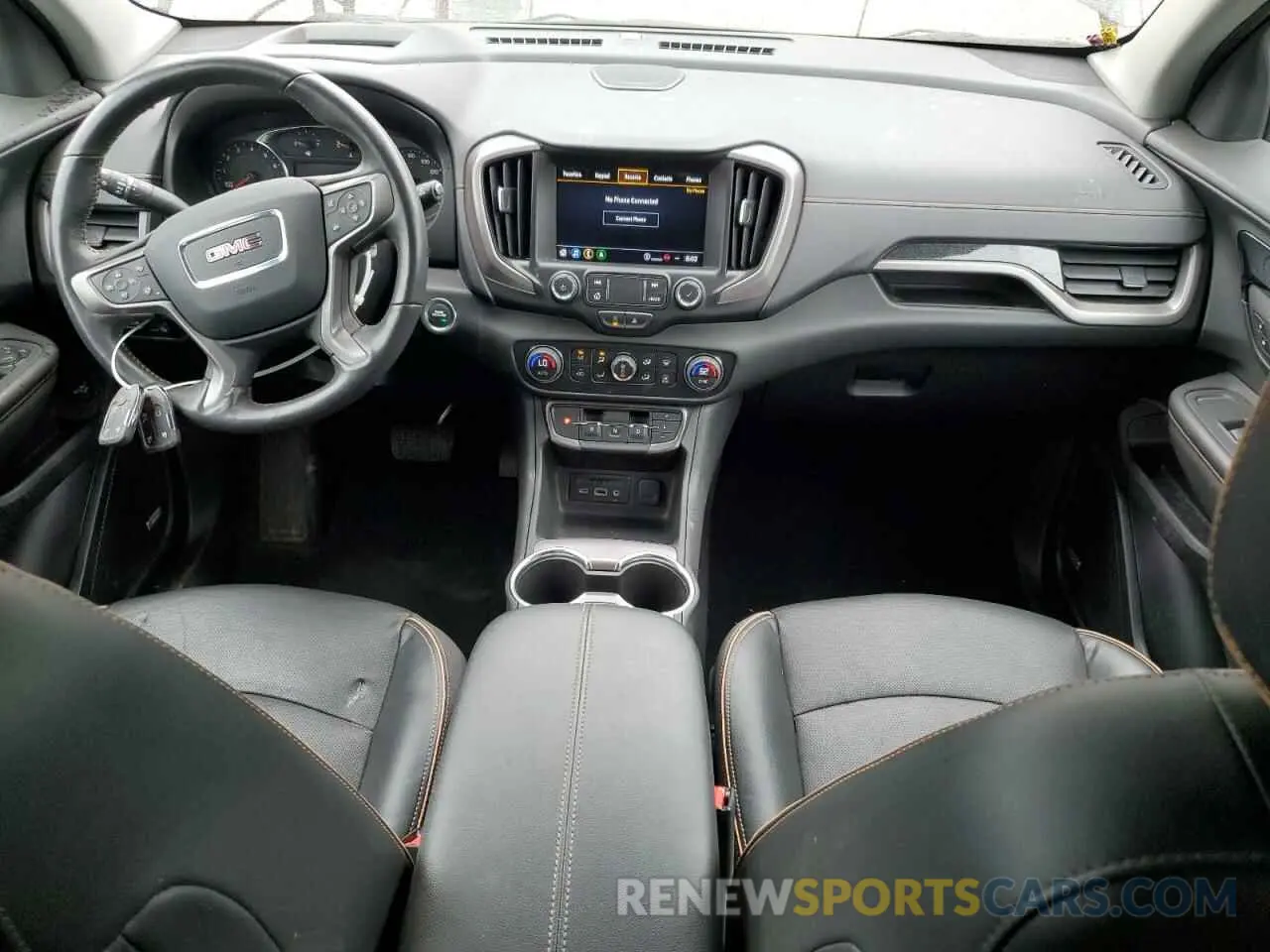 8 fotografías del automóvil dañado 3GKALYEV0NL314096 GMC TERRAIN AT 2022