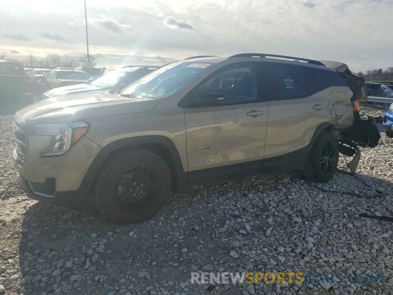 1 fotografías del automóvil dañado 3GKALYEV3NL262947 GMC TERRAIN AT 2022