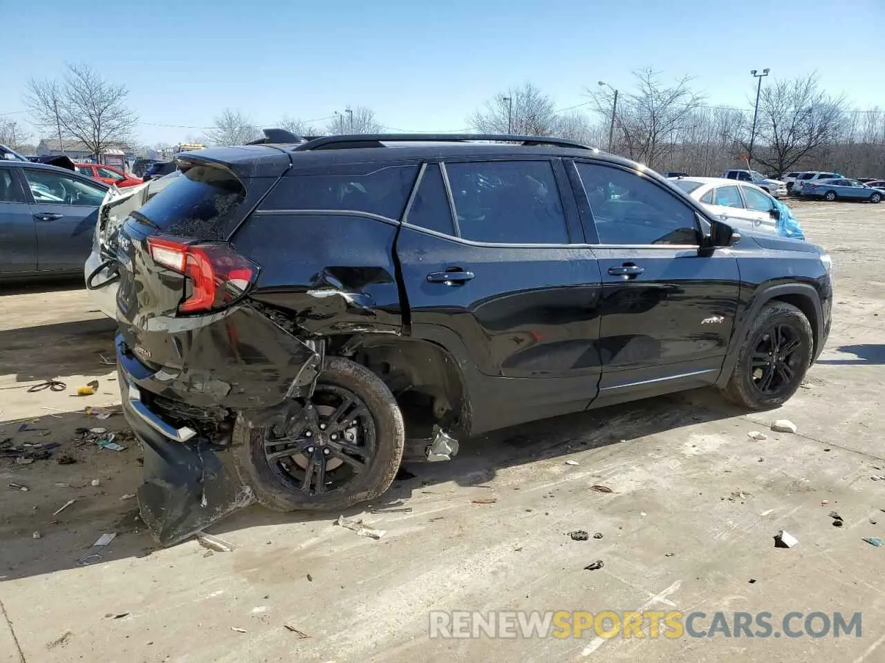 3 fotografías del automóvil dañado 3GKALYEV4NL301836 GMC TERRAIN AT 2022