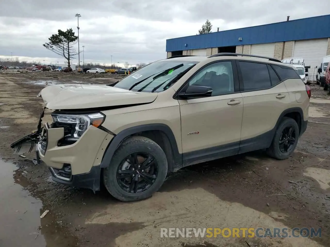 1 fotografías del automóvil dañado 3GKALYEV8NL293515 GMC TERRAIN AT 2022