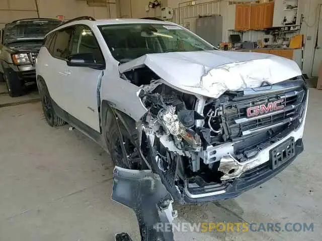 12 fotografías del automóvil dañado 3GKALYEV9NL181371 GMC TERRAIN AT 2022