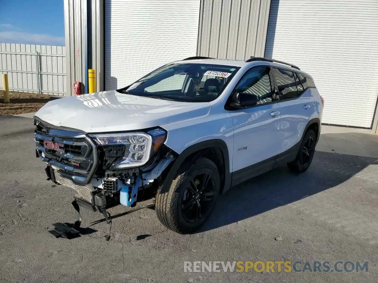 1 fotografías del automóvil dañado 3GKALYEV9NL300472 GMC TERRAIN AT 2022