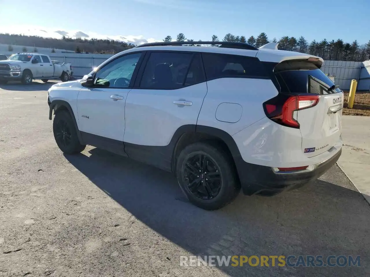 2 fotografías del automóvil dañado 3GKALYEV9NL300472 GMC TERRAIN AT 2022