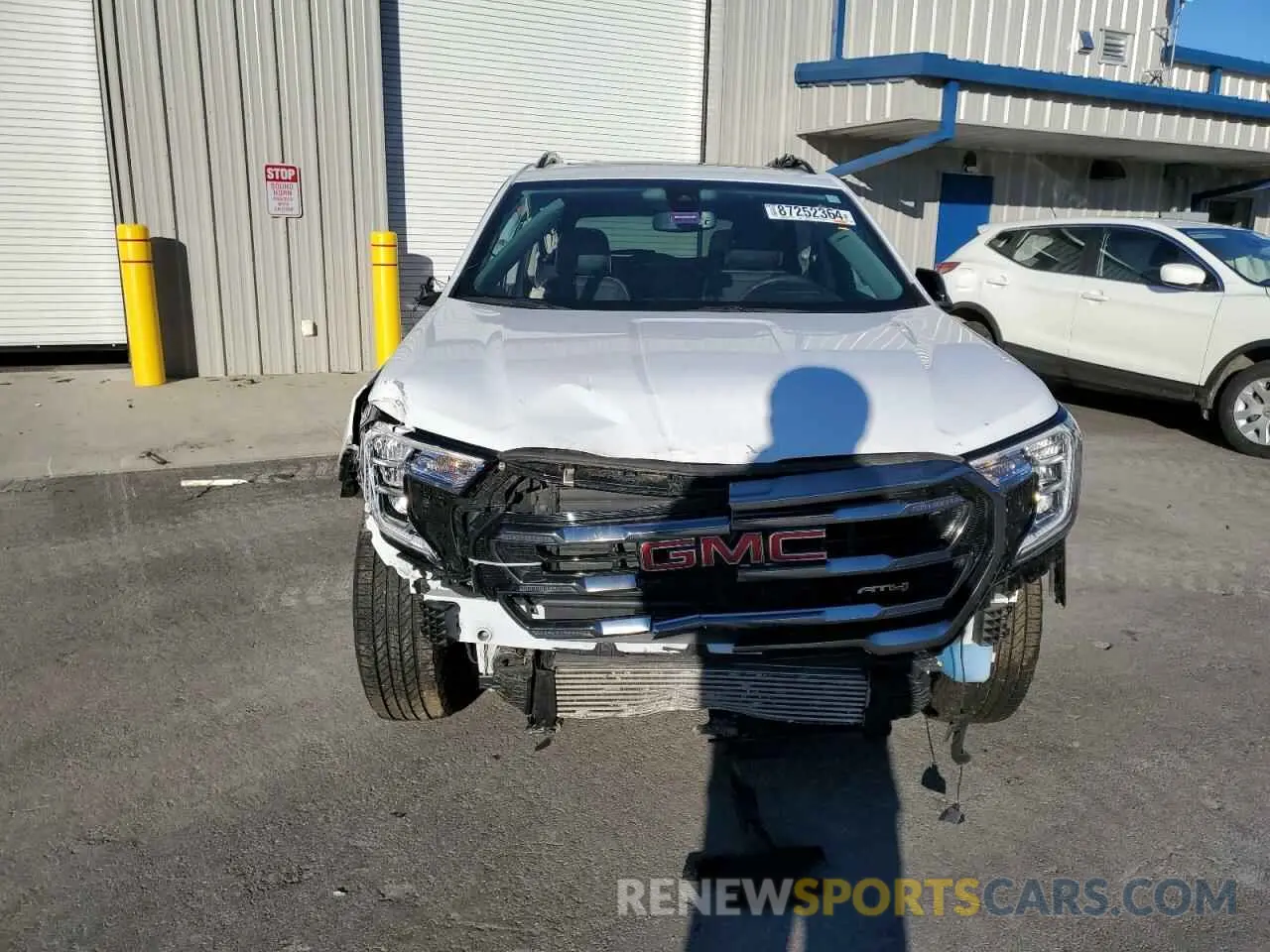 5 fotografías del automóvil dañado 3GKALYEV9NL300472 GMC TERRAIN AT 2022