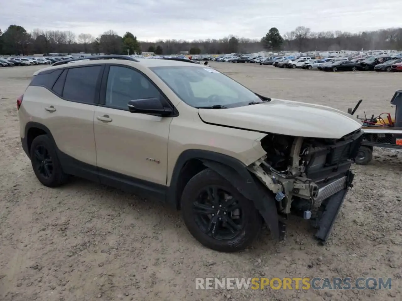 4 fotografías del automóvil dañado 3GKALYEG4PL141347 GMC TERRAIN AT 2023