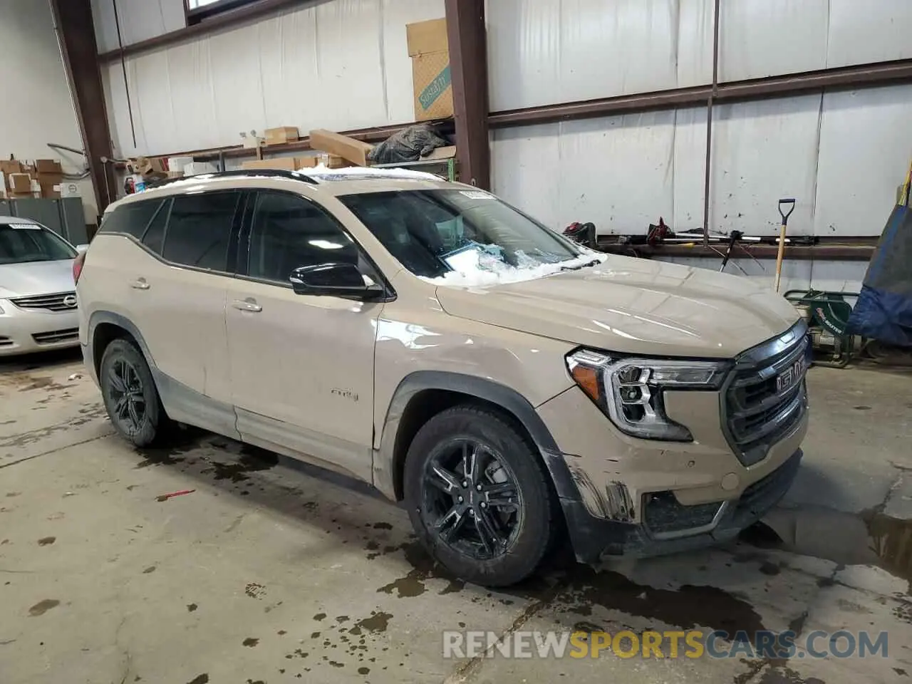 4 fotografías del automóvil dañado 3GKALYEG5PL129241 GMC TERRAIN AT 2023