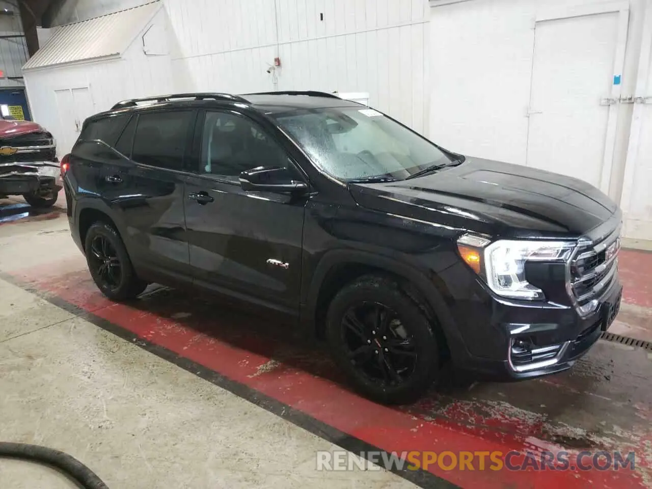 4 fotografías del automóvil dañado 3GKALYEG8PL258008 GMC TERRAIN AT 2023