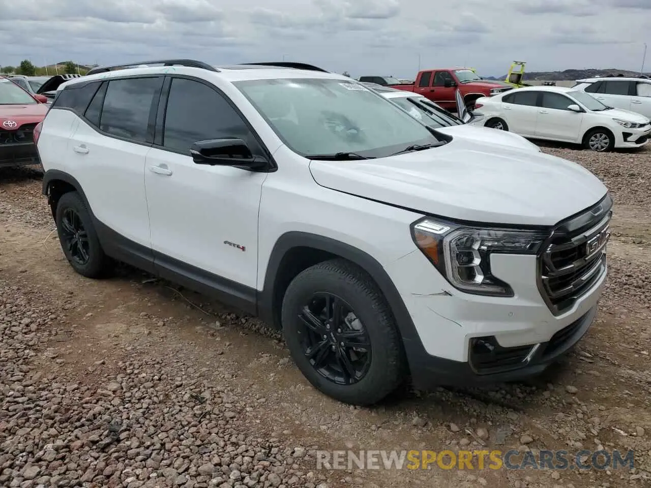 4 fotografías del automóvil dañado 3GKALYEG9PL158855 GMC TERRAIN AT 2023