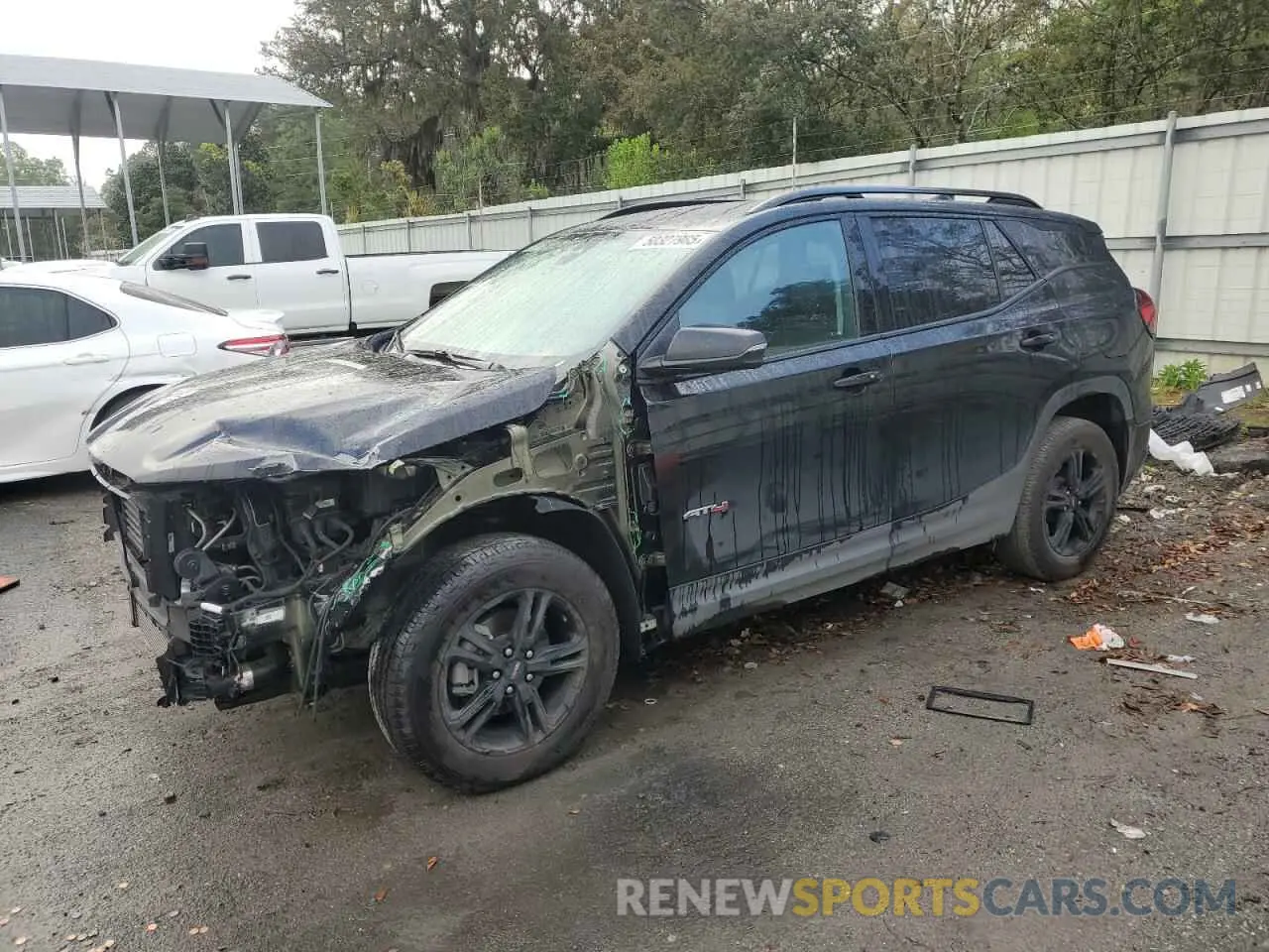 1 fotografías del automóvil dañado 3GKALYEG1RL330556 GMC TERRAIN AT 2024