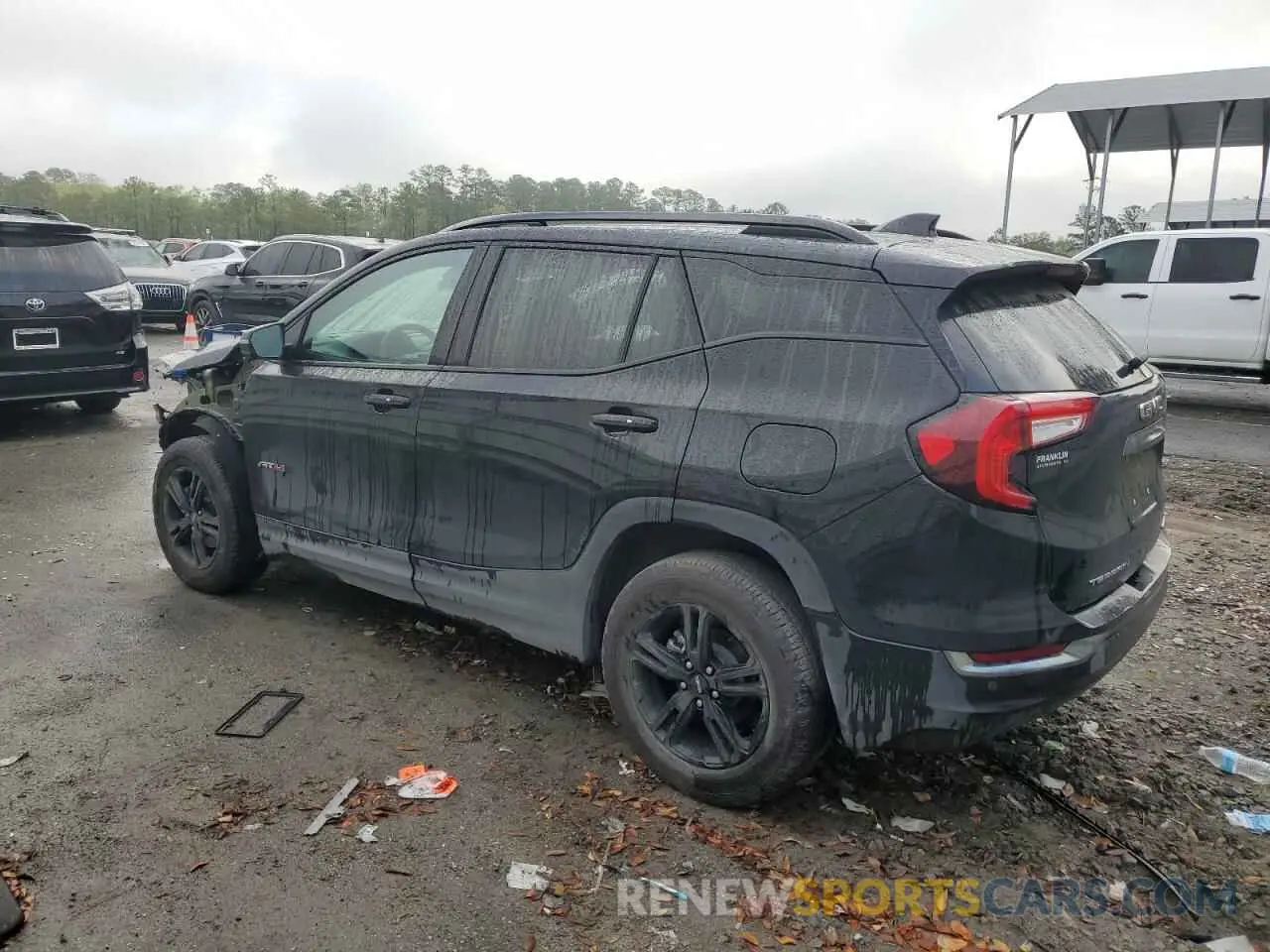 2 fotografías del automóvil dañado 3GKALYEG1RL330556 GMC TERRAIN AT 2024