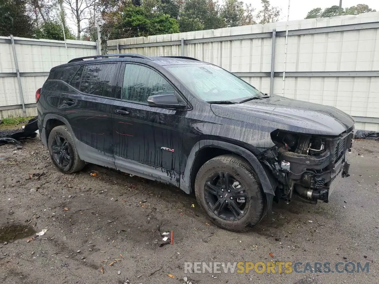 4 fotografías del automóvil dañado 3GKALYEG1RL330556 GMC TERRAIN AT 2024