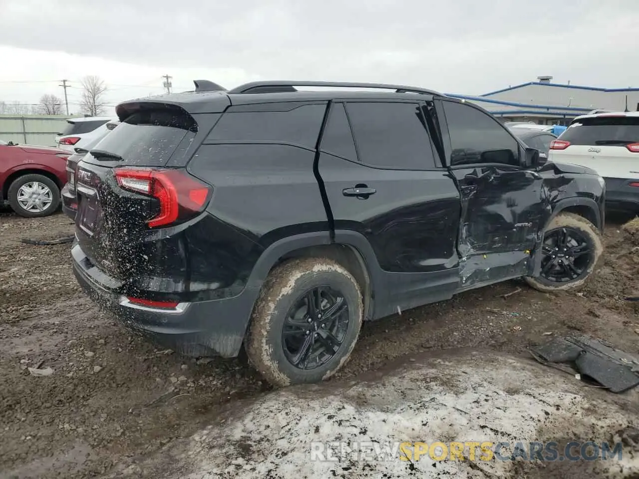 3 fotografías del automóvil dañado 3GKALYEG7RL177925 GMC TERRAIN AT 2024