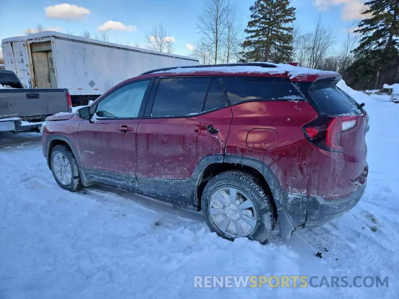 2 fotografías del automóvil dañado 3GKALYEGXRL189759 GMC TERRAIN AT 2024