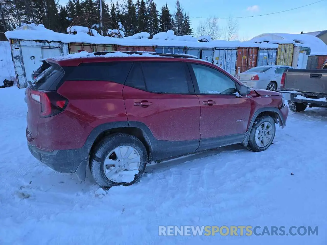 3 fotografías del automóvil dañado 3GKALYEGXRL189759 GMC TERRAIN AT 2024