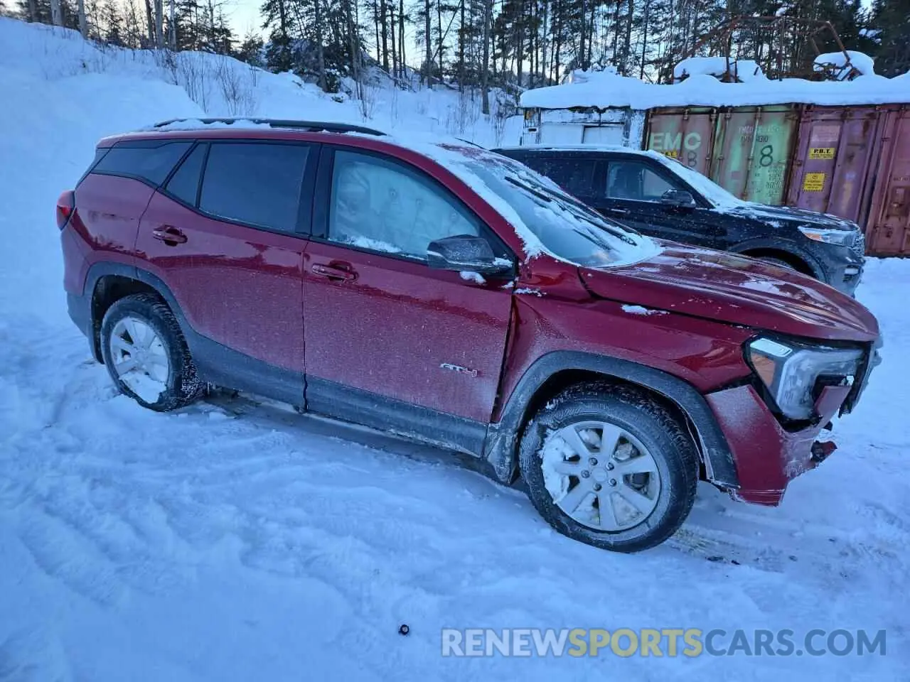 4 fotografías del automóvil dañado 3GKALYEGXRL189759 GMC TERRAIN AT 2024