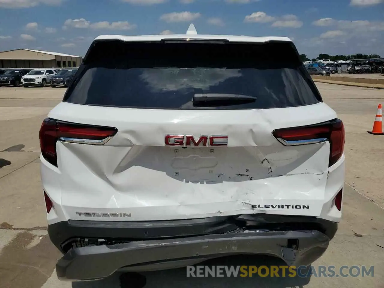 6 fotografías del automóvil dañado 3GKALMEGXSL318288 GMC TERRAIN EL 2025