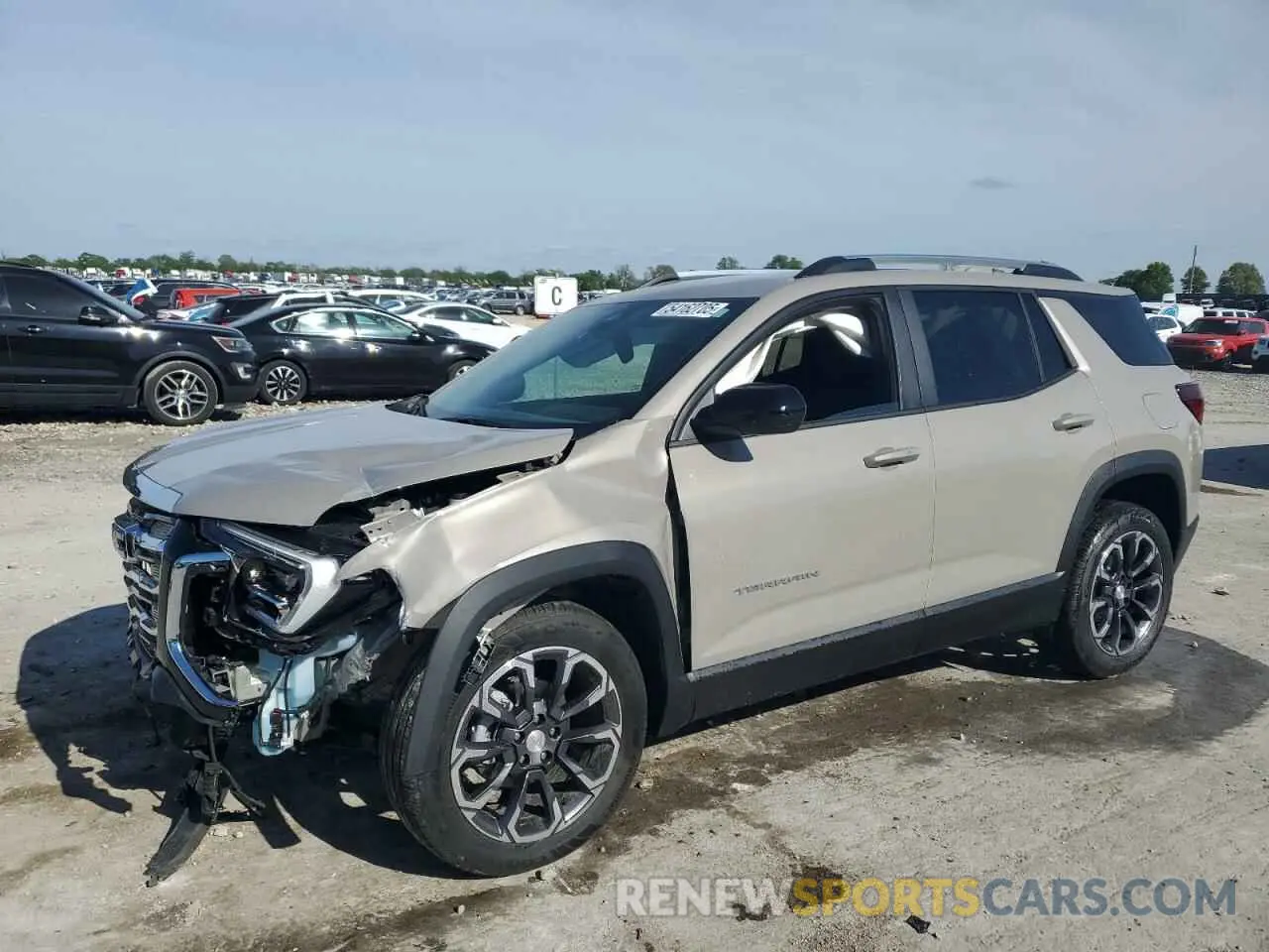 1 fotografías del automóvil dañado 3GKALUEG4SL249761 GMC TERRAIN EL 2025