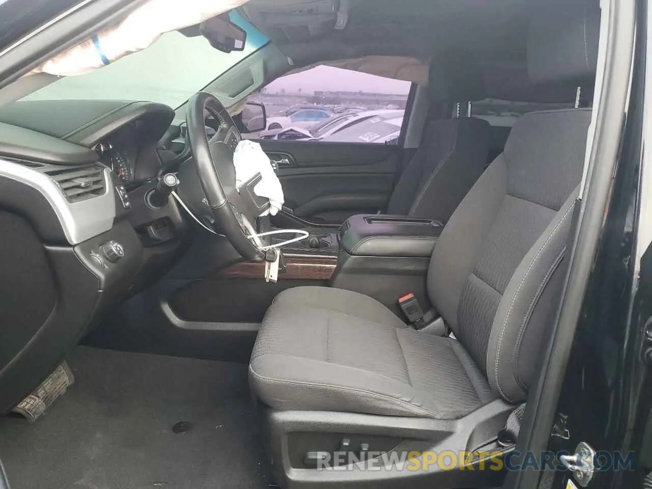 7 fotografías del automóvil dañado 1GKS1AKC9KR166202 GMC YUKON 2019