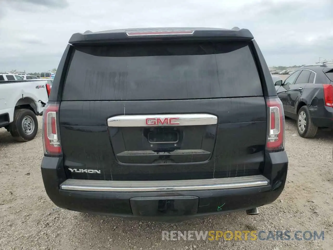 6 fotografías del automóvil dañado 1GKS1CKJ8KR349844 GMC YUKON 2019