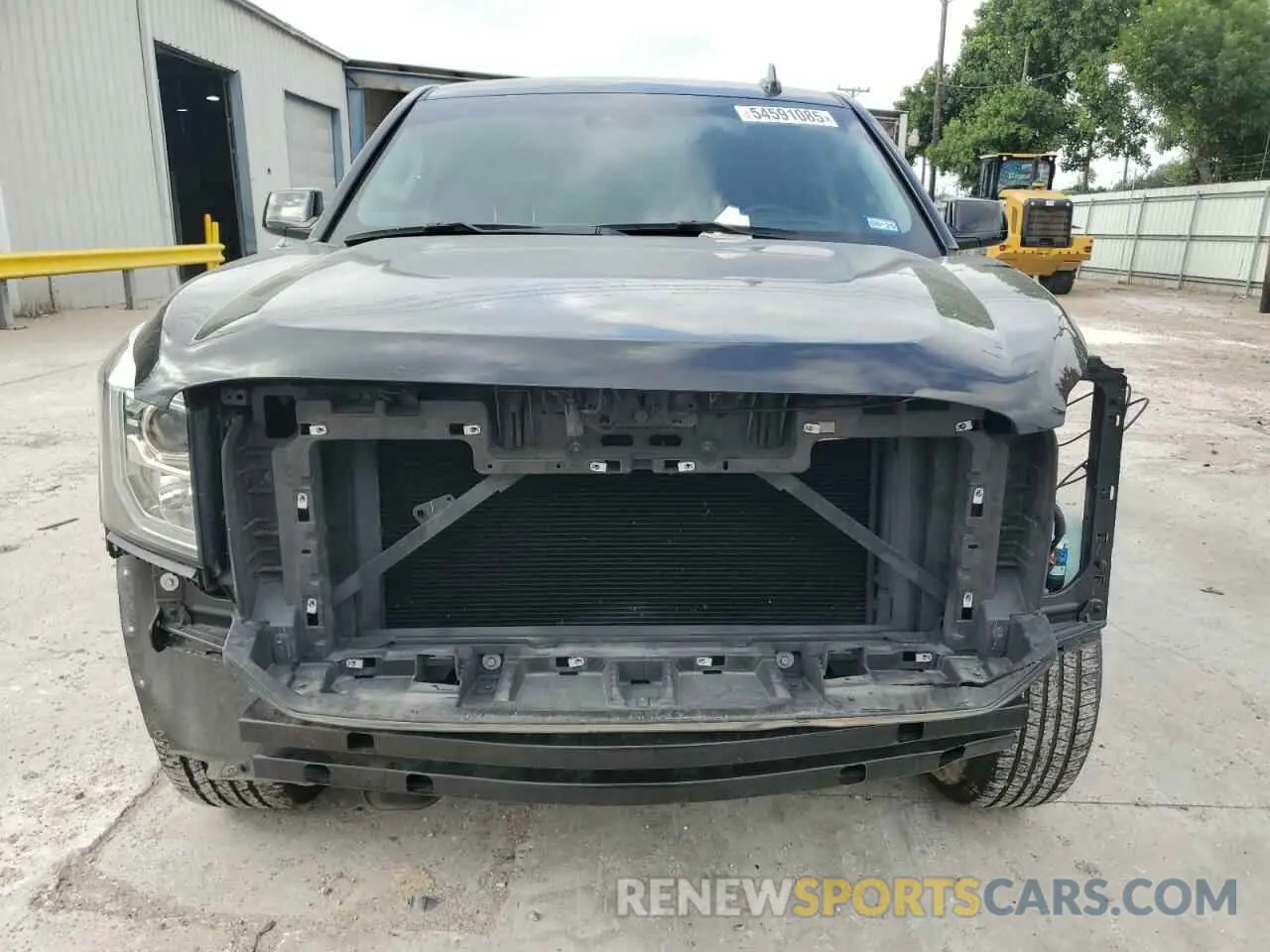 5 fotografías del automóvil dañado 1GKS1CKJ8KR376395 GMC YUKON 2019