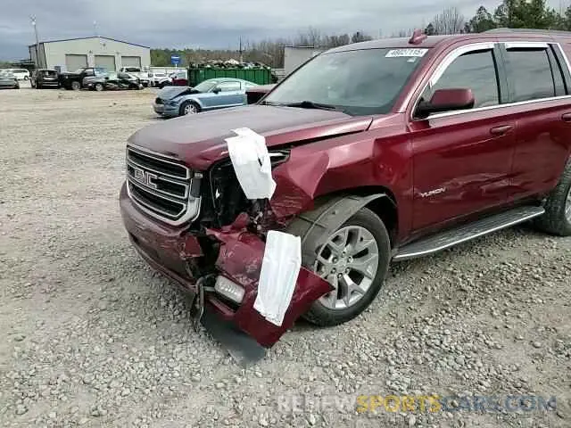 11 fotografías del automóvil dañado 1GKS1DKC2KR354691 GMC YUKON 2019