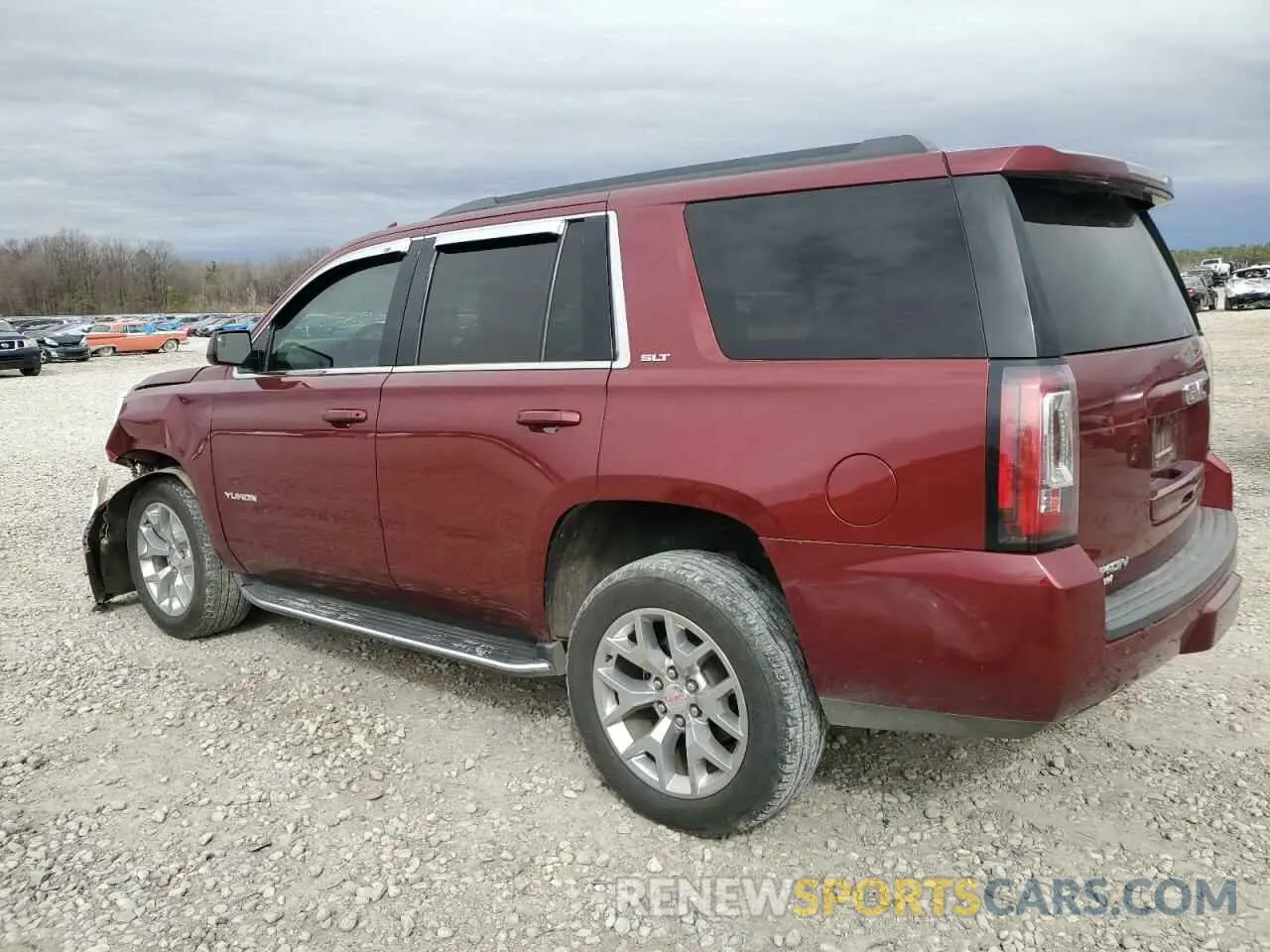2 fotografías del automóvil dañado 1GKS1DKC2KR354691 GMC YUKON 2019