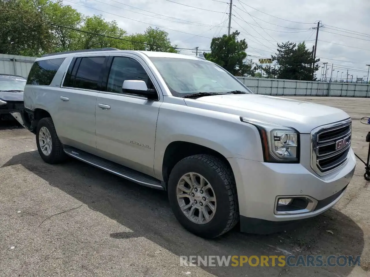 4 fotografías del automóvil dañado 1GKS1GKC8KR245444 GMC YUKON 2019
