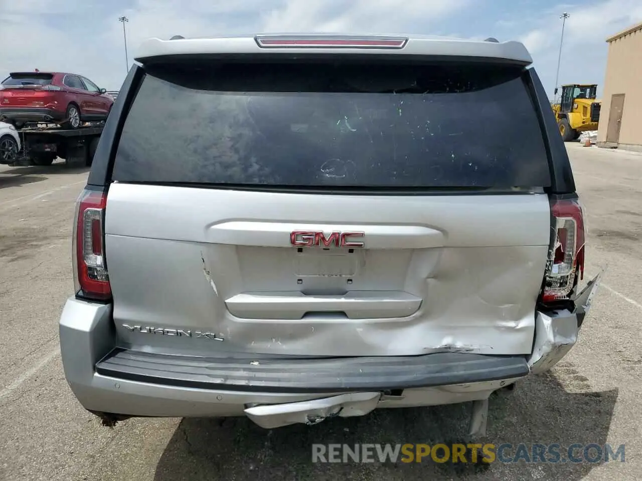 6 fotografías del automóvil dañado 1GKS1GKC8KR245444 GMC YUKON 2019