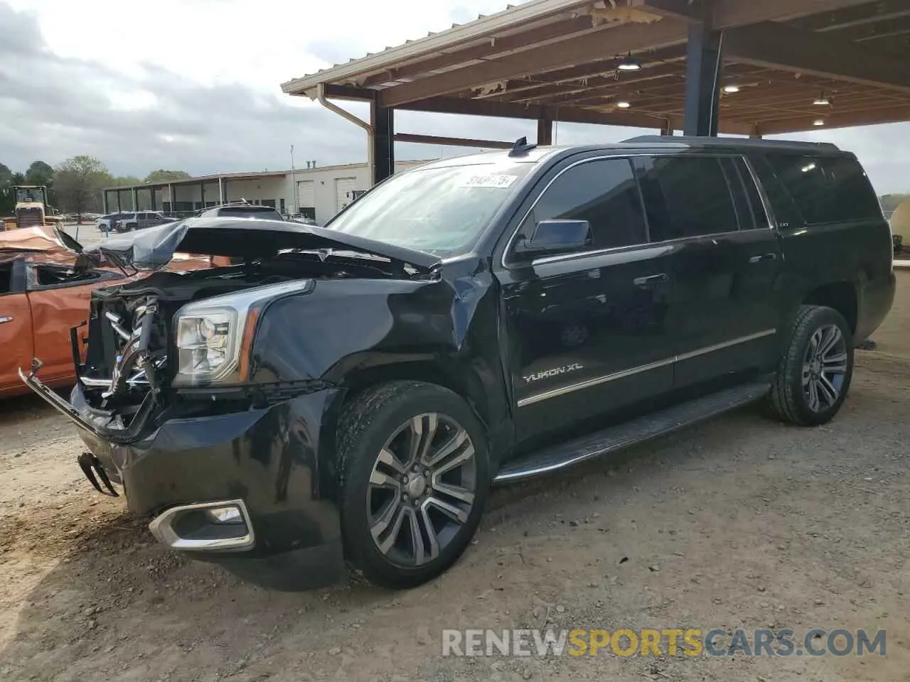 1 fotografías del automóvil dañado 1GKS1GKC9KR272264 GMC YUKON 2019