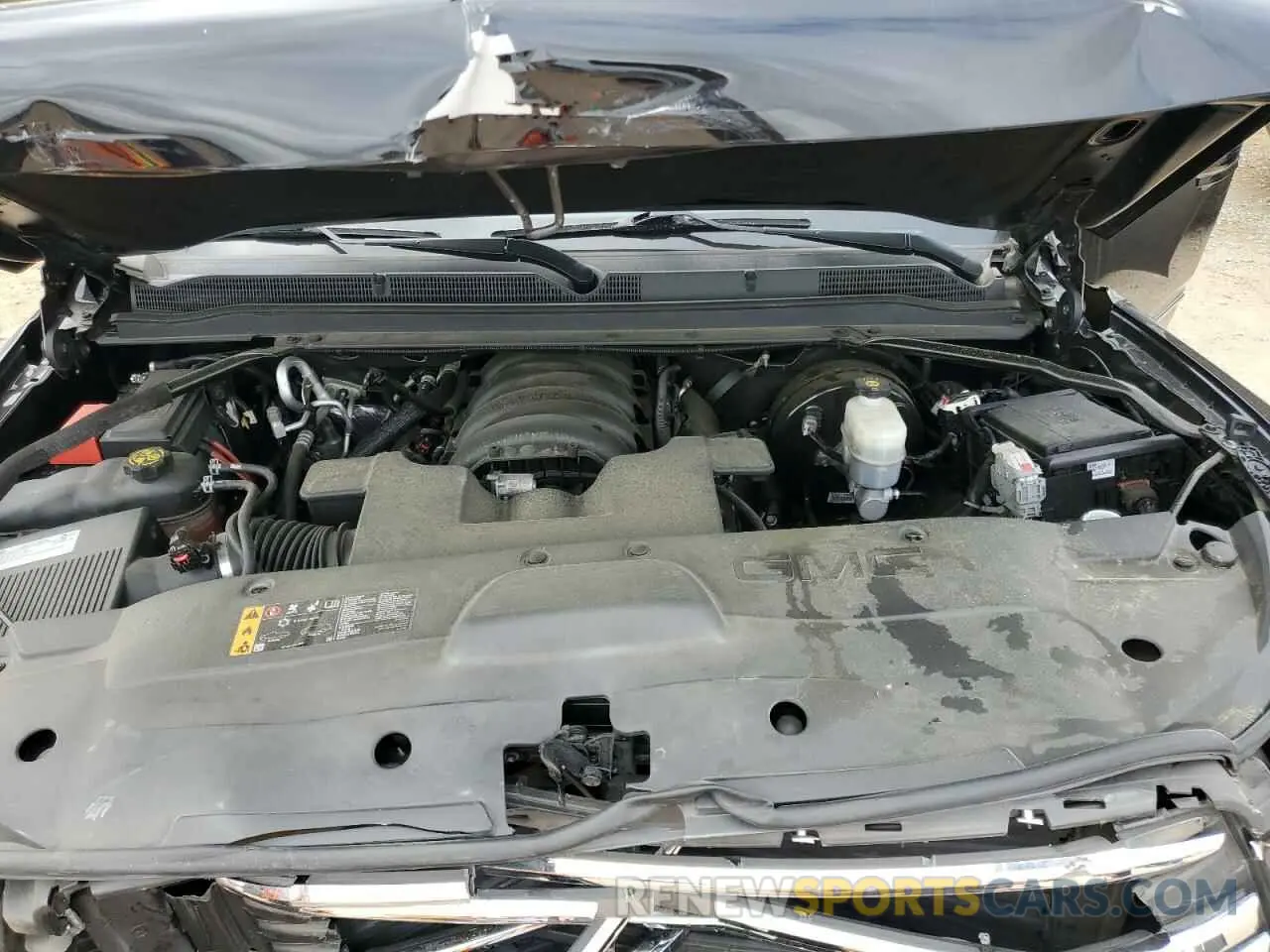 13 fotografías del automóvil dañado 1GKS1GKC9KR272264 GMC YUKON 2019
