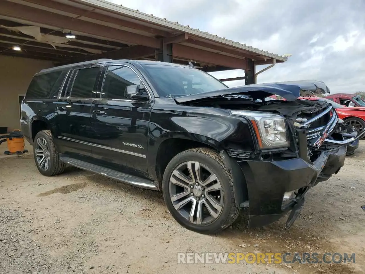 4 fotografías del automóvil dañado 1GKS1GKC9KR272264 GMC YUKON 2019