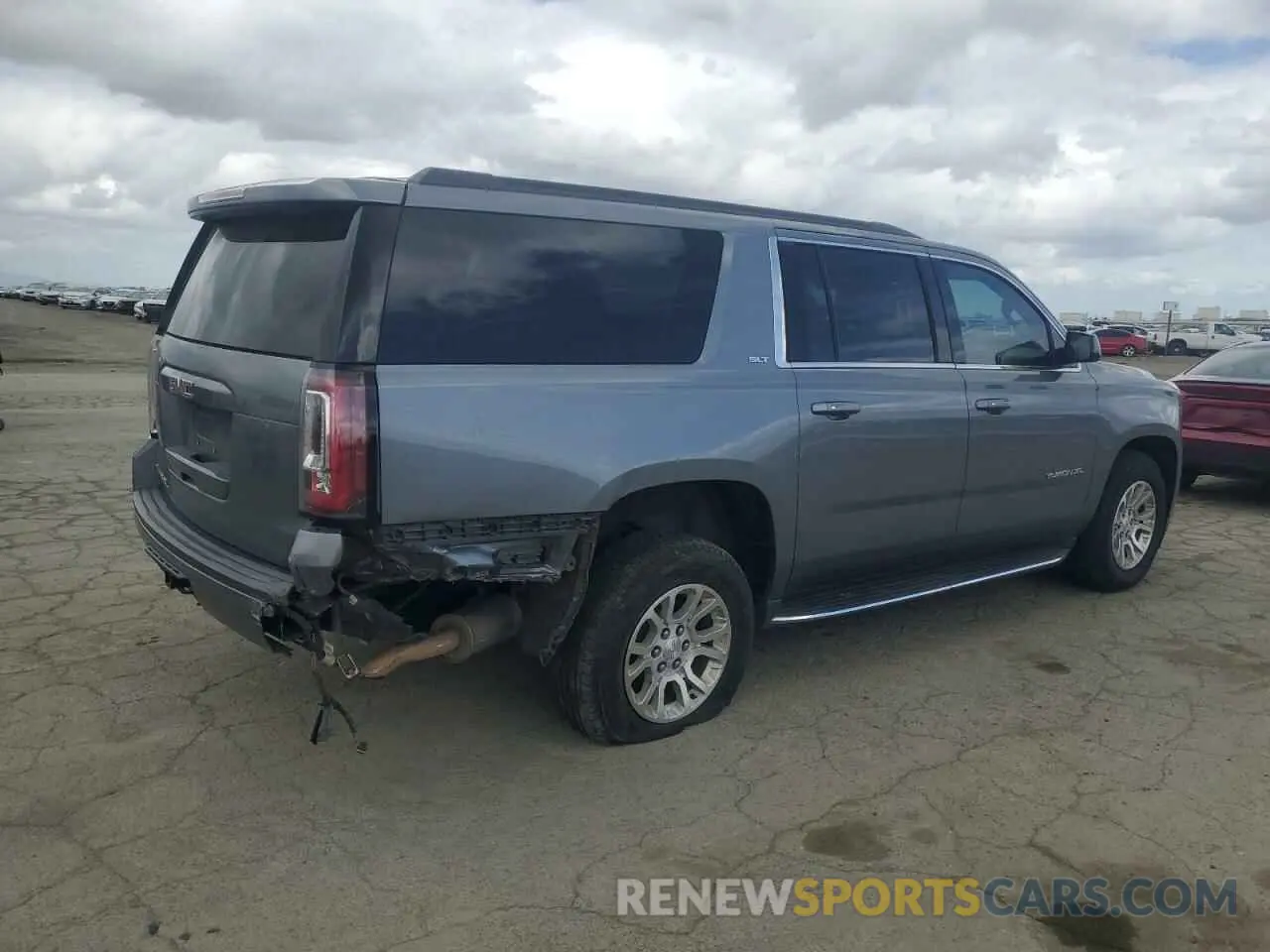 3 fotografías del automóvil dañado 1GKS1GKC9KR331054 GMC YUKON 2019