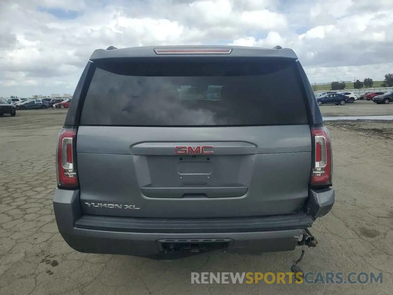 6 fotografías del automóvil dañado 1GKS1GKC9KR331054 GMC YUKON 2019