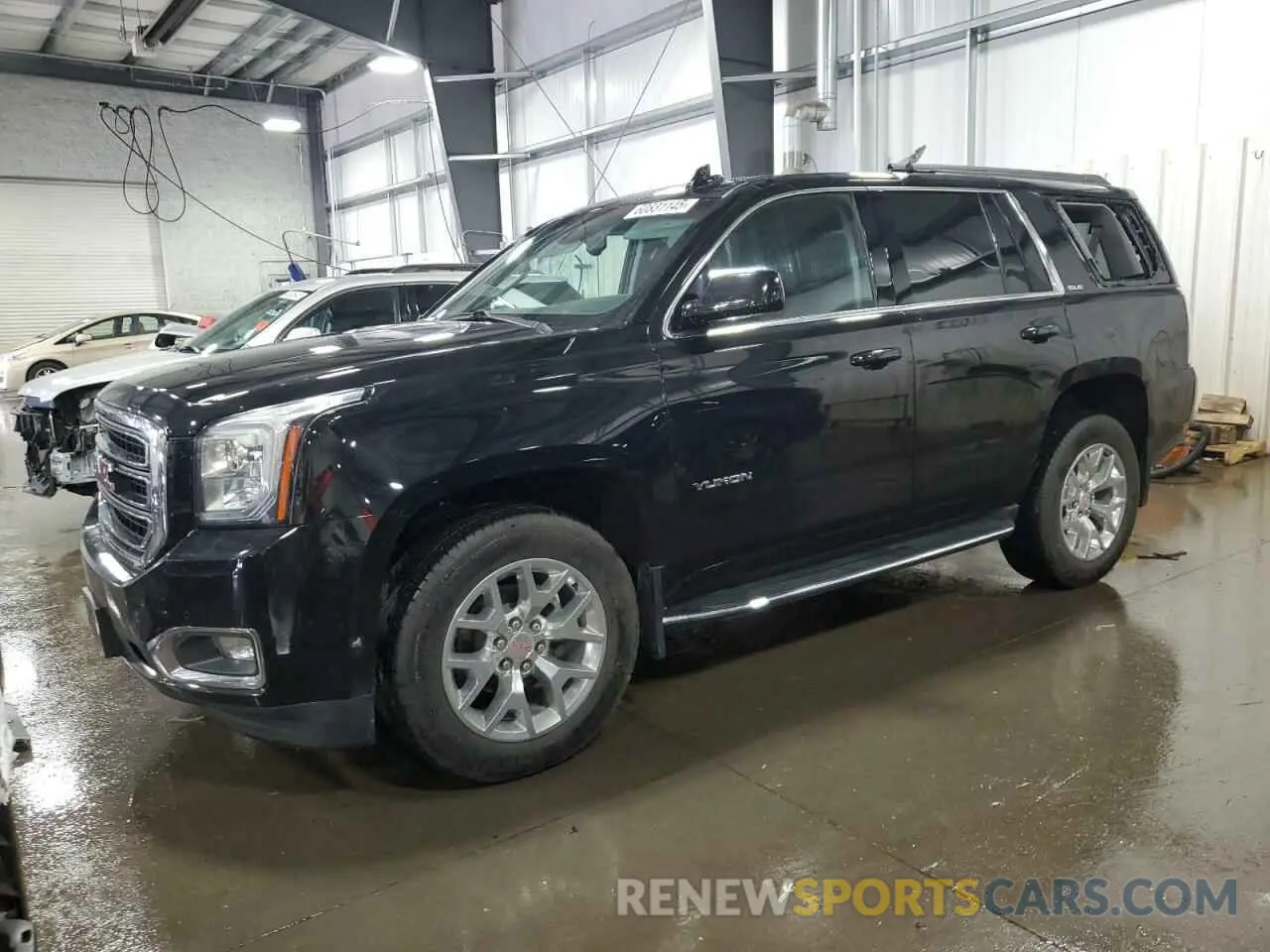 1 fotografías del automóvil dañado 1GKS2AKC9KR101962 GMC YUKON 2019