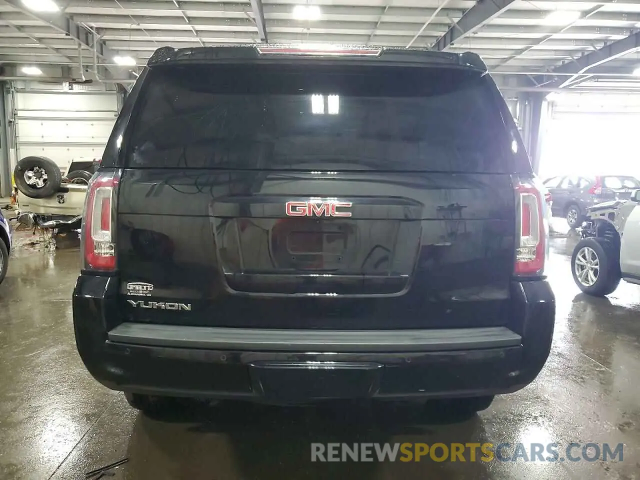 6 fotografías del automóvil dañado 1GKS2AKC9KR101962 GMC YUKON 2019