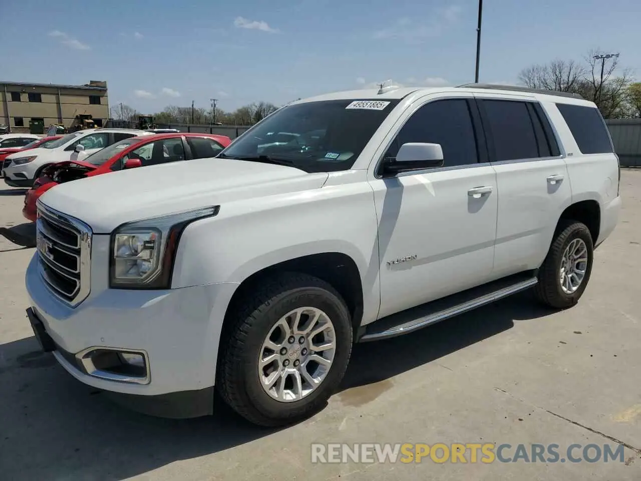 1 fotografías del automóvil dañado 1GKS2BKC1KR180128 GMC YUKON 2019