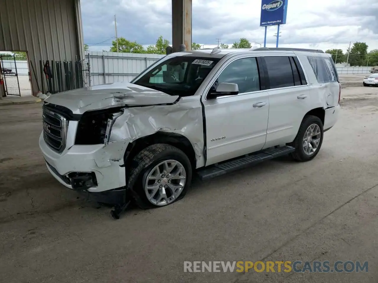 1 fotografías del automóvil dañado 1GKS2BKC4KR307857 GMC YUKON 2019