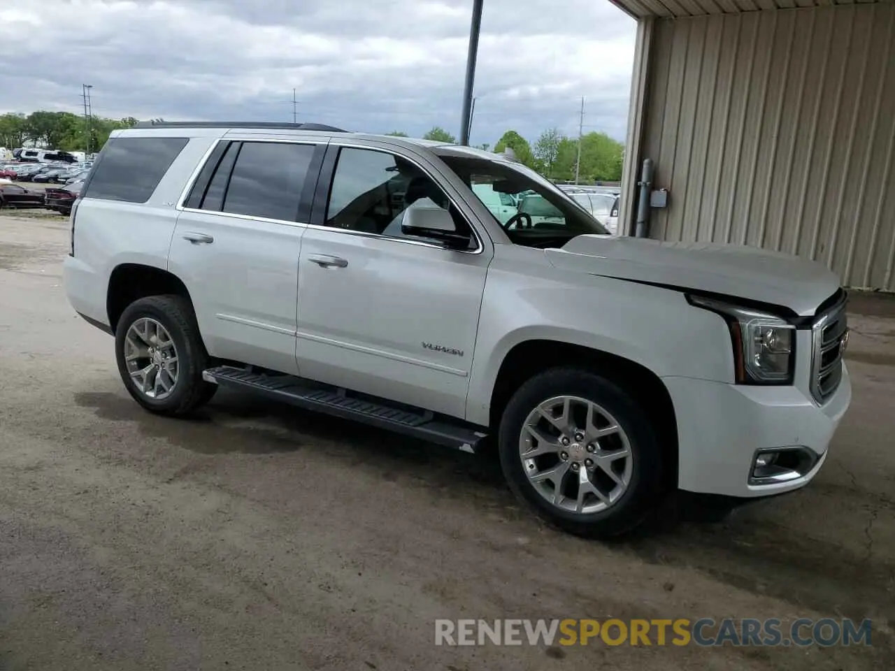 4 fotografías del automóvil dañado 1GKS2BKC4KR307857 GMC YUKON 2019