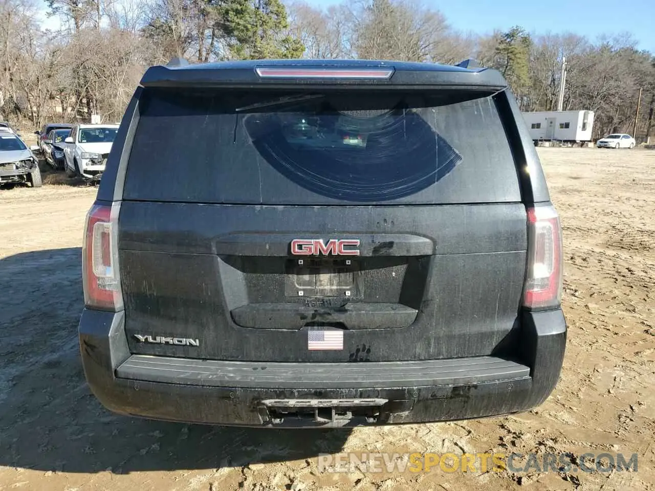 6 fotografías del automóvil dañado 1GKS2BKC5KR117288 GMC YUKON 2019