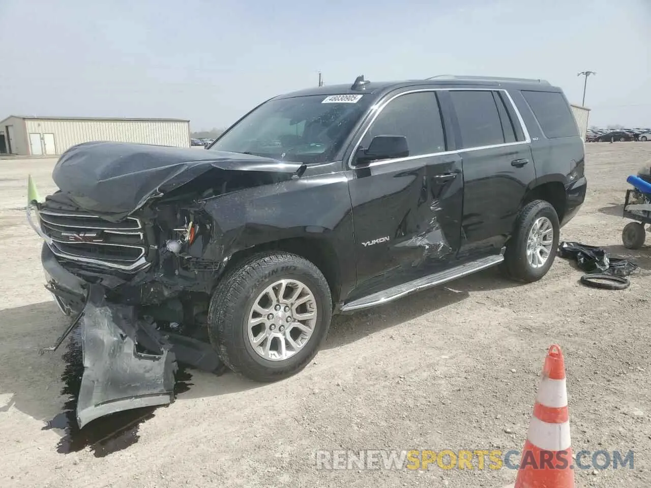 1 fotografías del automóvil dañado 1GKS2BKC5KR166412 GMC YUKON 2019