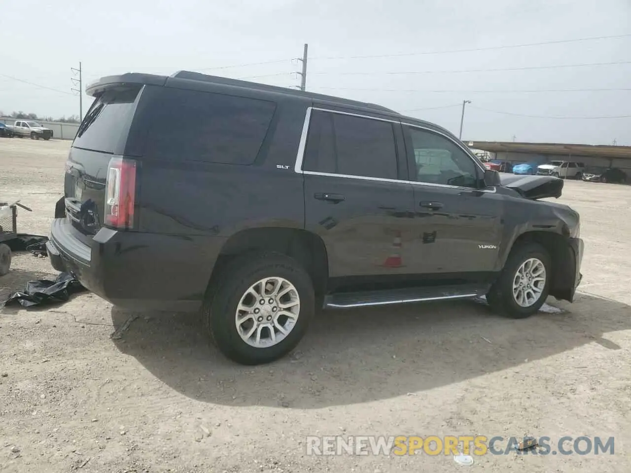 3 fotografías del automóvil dañado 1GKS2BKC5KR166412 GMC YUKON 2019