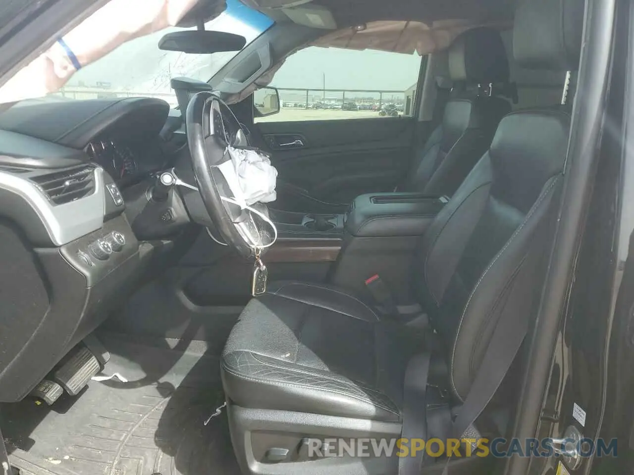 7 fotografías del automóvil dañado 1GKS2BKC5KR166412 GMC YUKON 2019