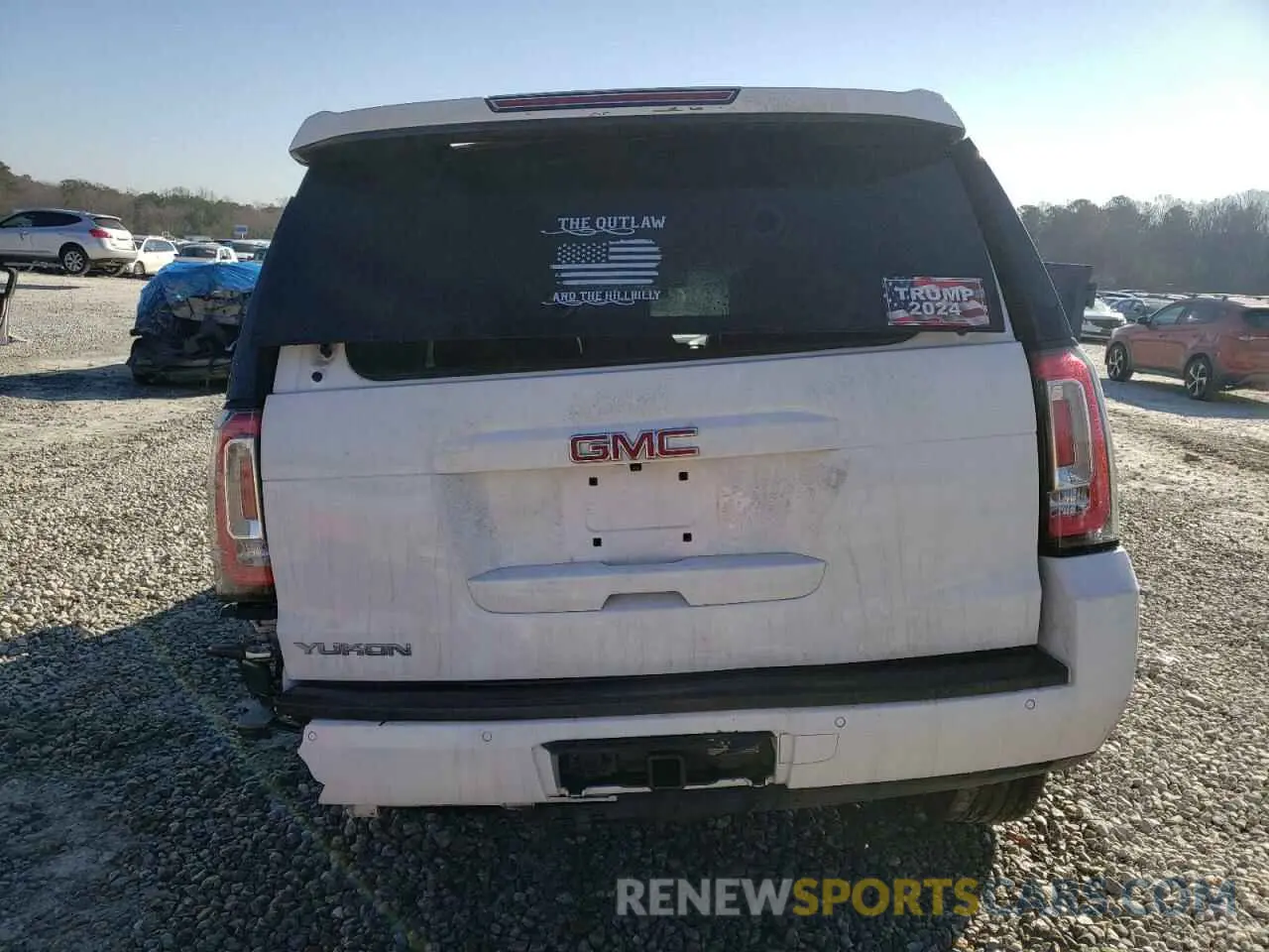 6 fotografías del automóvil dañado 1GKS2BKC7KR170977 GMC YUKON 2019